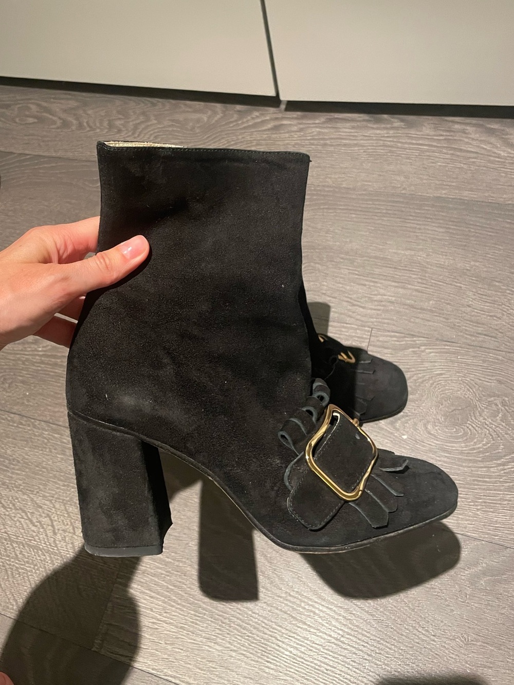 Italian Suede Leather boots